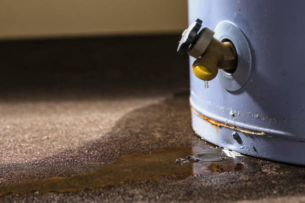 Water damage restoration process in Newtown, OH